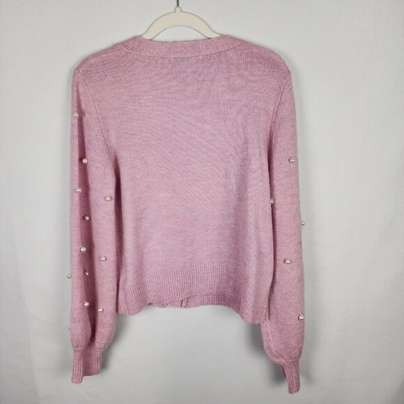 George ASDA Pearl Sleeve Button Up Cardigan M - Picture 5 of 7